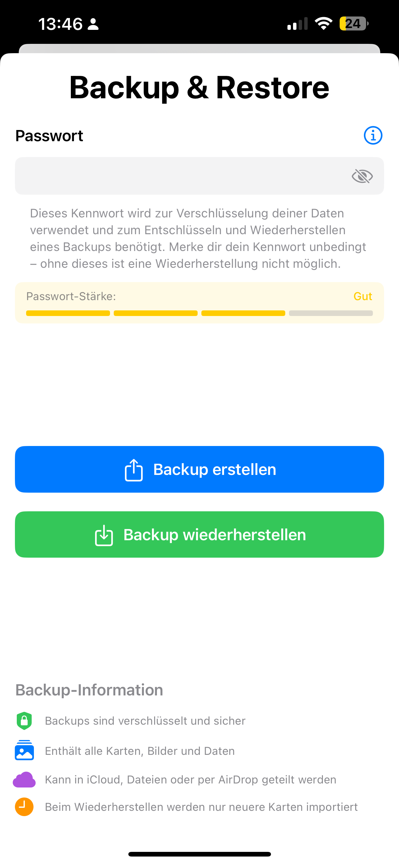 Backup & Restore