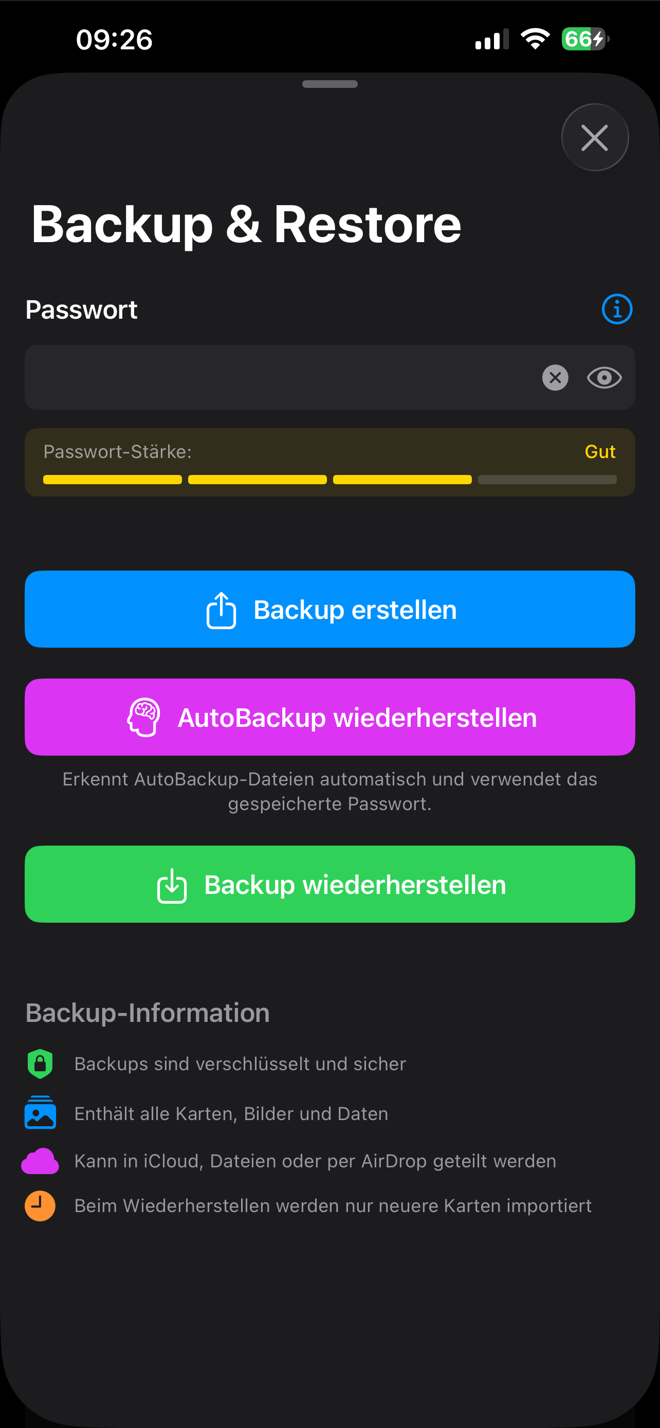 Backup & Restore